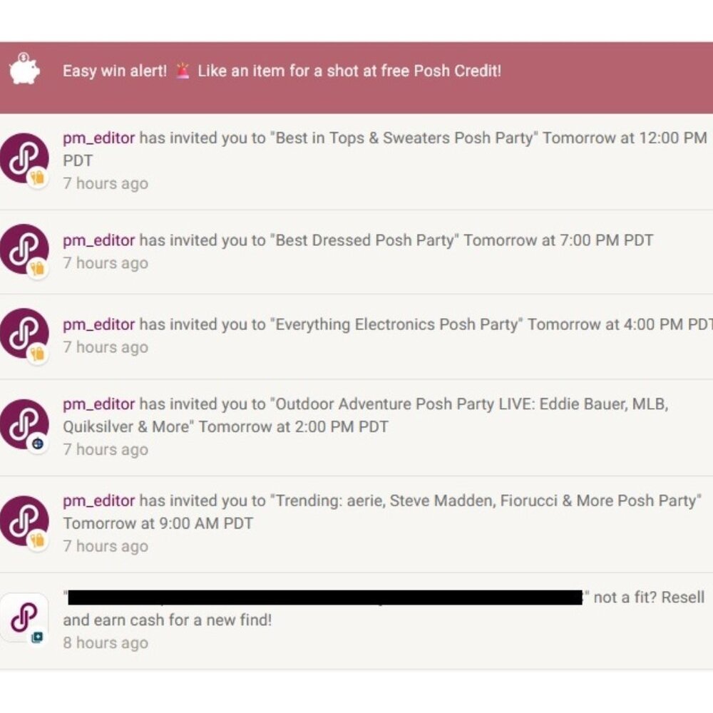 Why does Poshmark do this